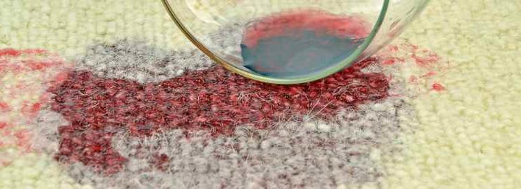 carpet cleaning red wine Brisbane